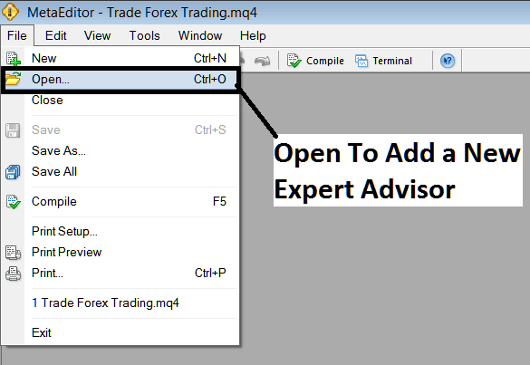 How Do I Add a Download MT5 Automated Commodities Trading Expert-Advisor in MT5 Software Platform?