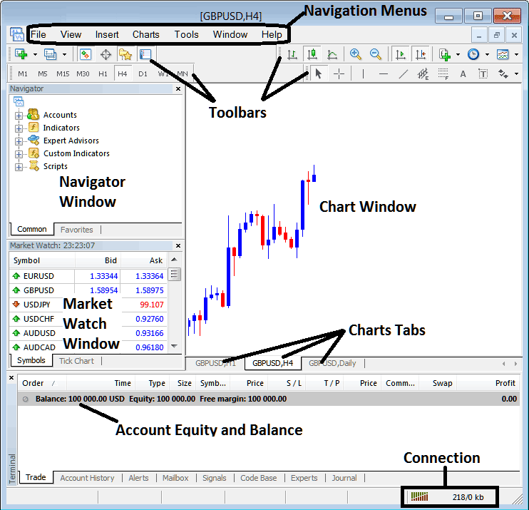 Install XAUUSD MetaTrader 4 Download - Introduction to MetaTrader 4 Interface PDF - Cannot Install MetaTrader 4 Gold Trading Platform - How to Use MetaTrader 4 Gold Trading Demo Account