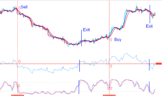 Examples of Signals Generated by a Trading System