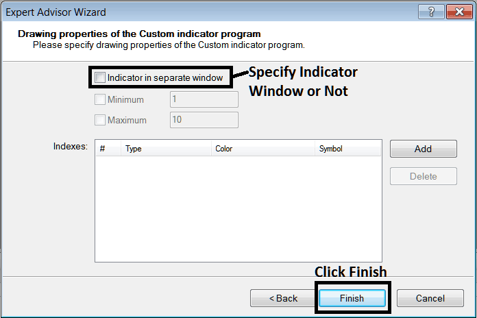 How Can I Create MetaTrader 4 Custom Indicators Indices? - MT4 Platform Software MetaEditor PDF